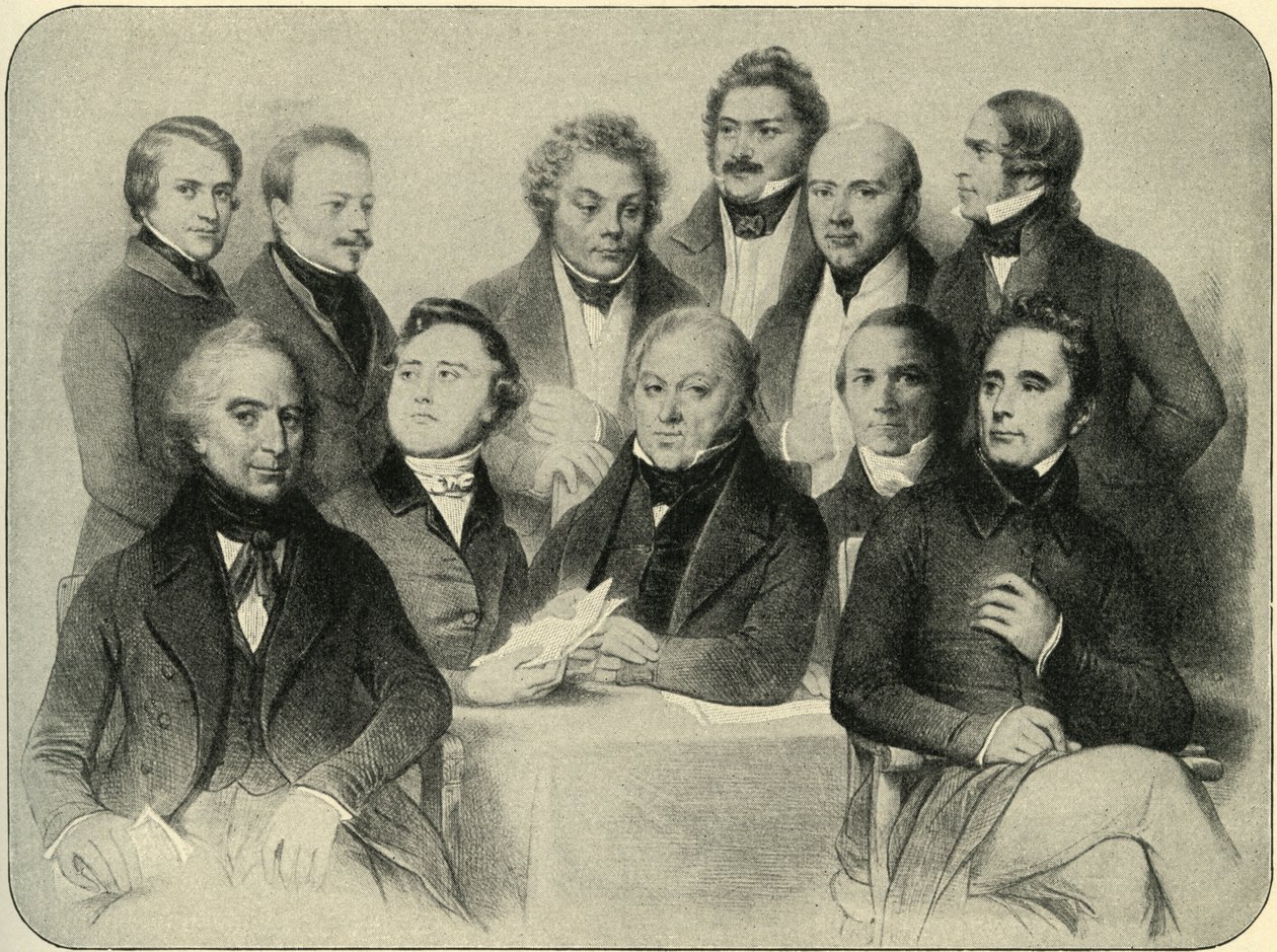 Provisional Government of the Second French av Achille Devéria