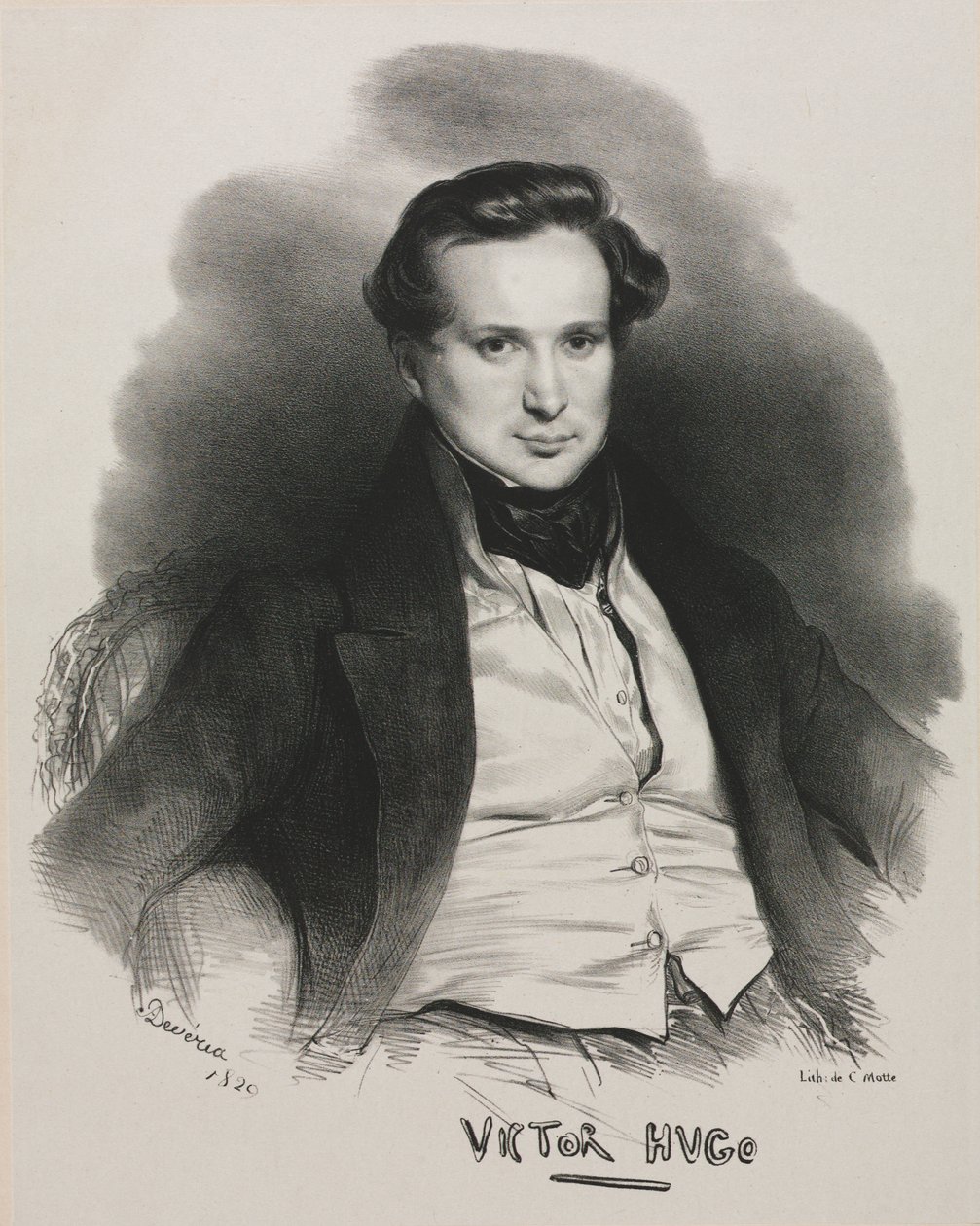 Victor Hugo av Achille Devéria