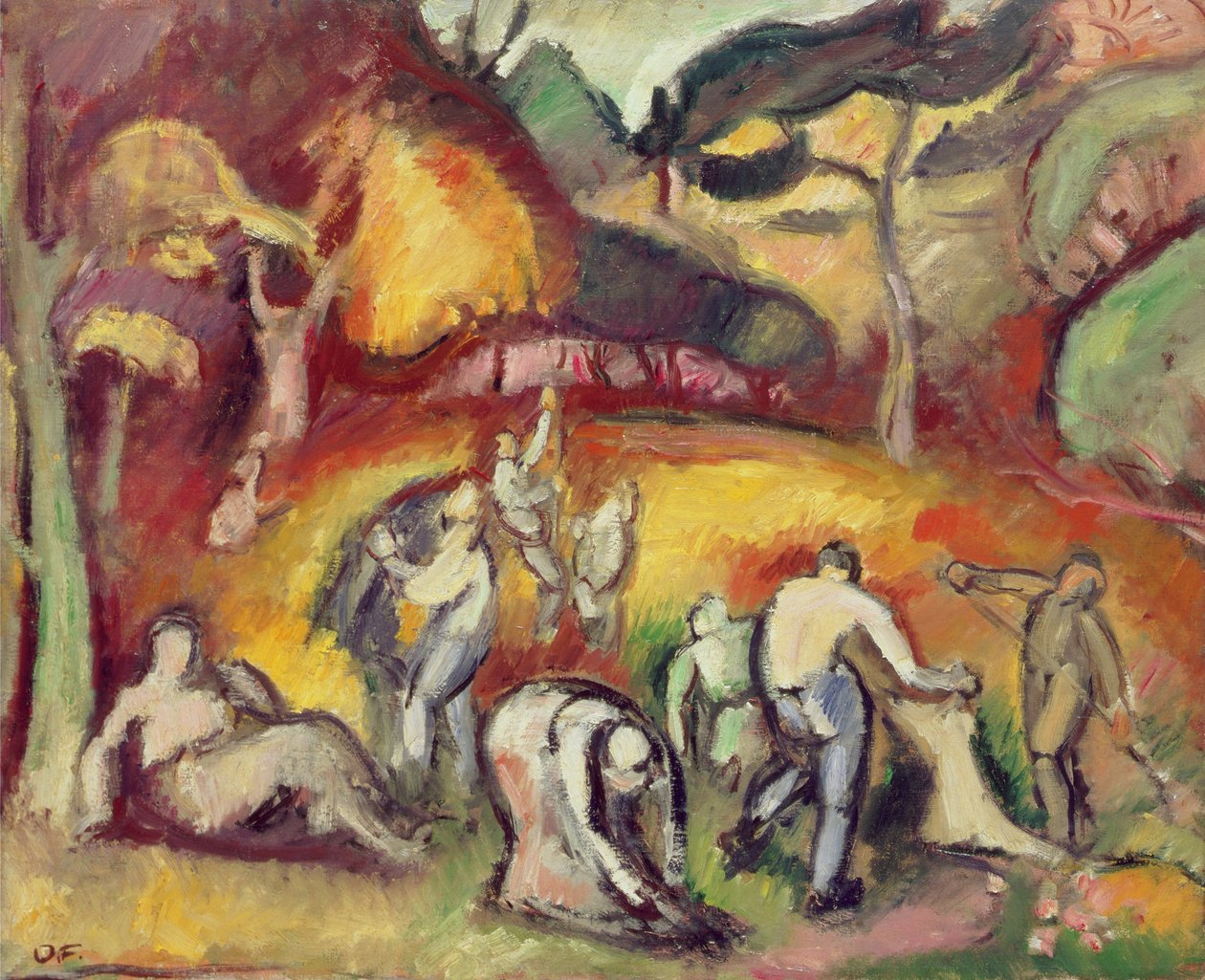Høstarbeid av Achille Emile Othon Friesz