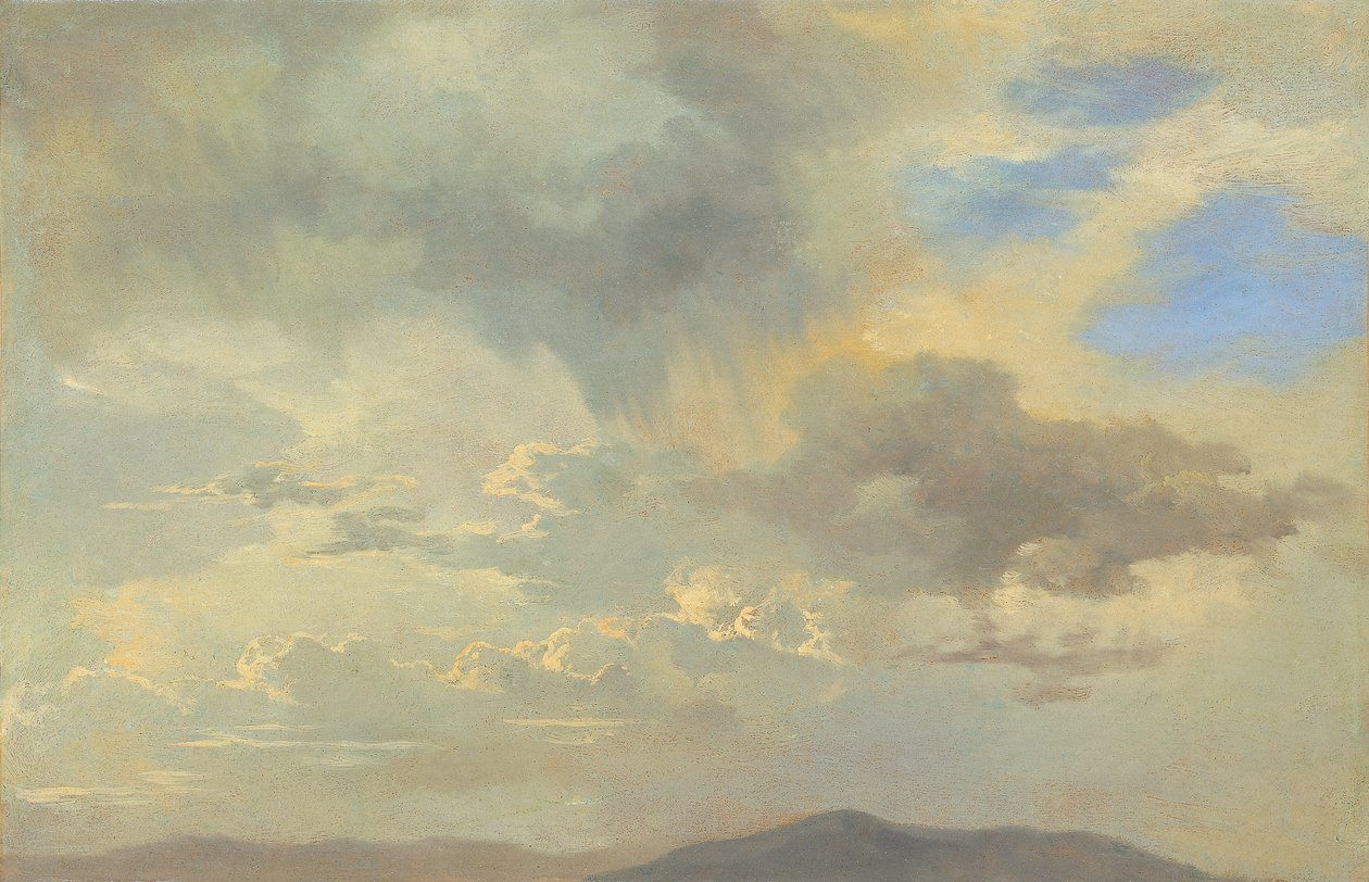 Skystudie av Adalbert Stifter
