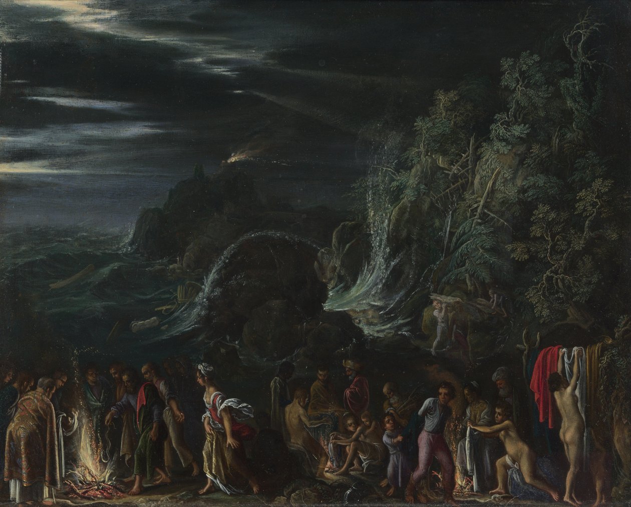 Paul på Malta av Adam Elsheimer