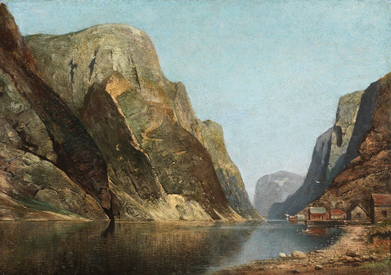 Sognefjorden, Norge av Adelsteen Normann