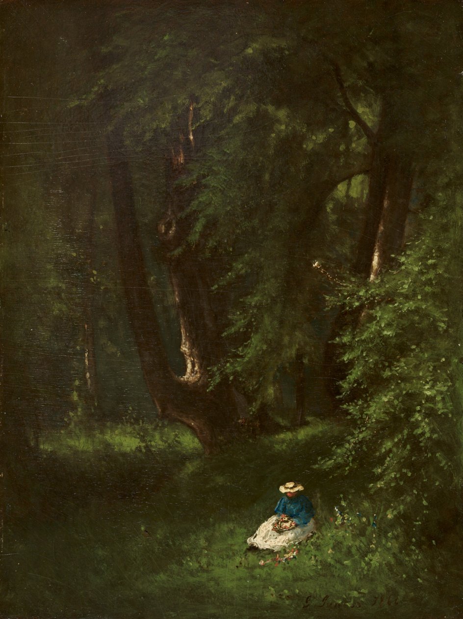 I skogen av Adlophe Lalauze