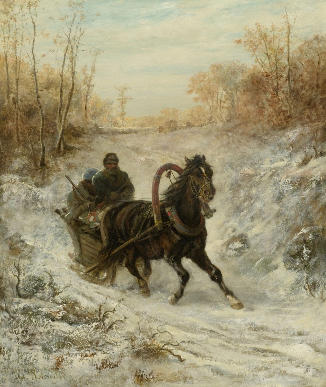 Budet av Adolf Schreyer