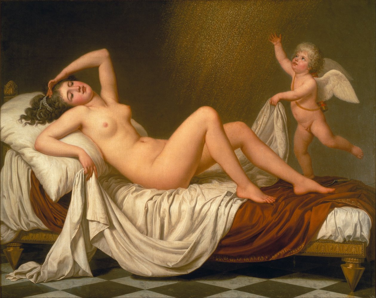 nEnglish: Danae and the Shower of Gold Svenska: Danae och guldregnet av Adolf Ulrich Wertmuller