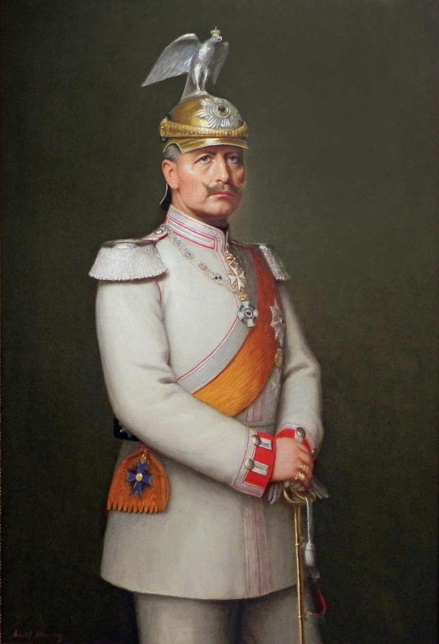 Kaiser Wilhelm II, 1910 av Adolf Emil Hering