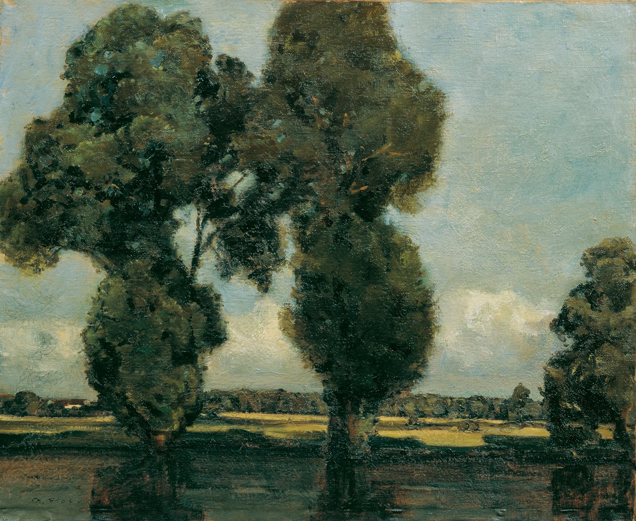 hvite poppel av Adolf Holzel