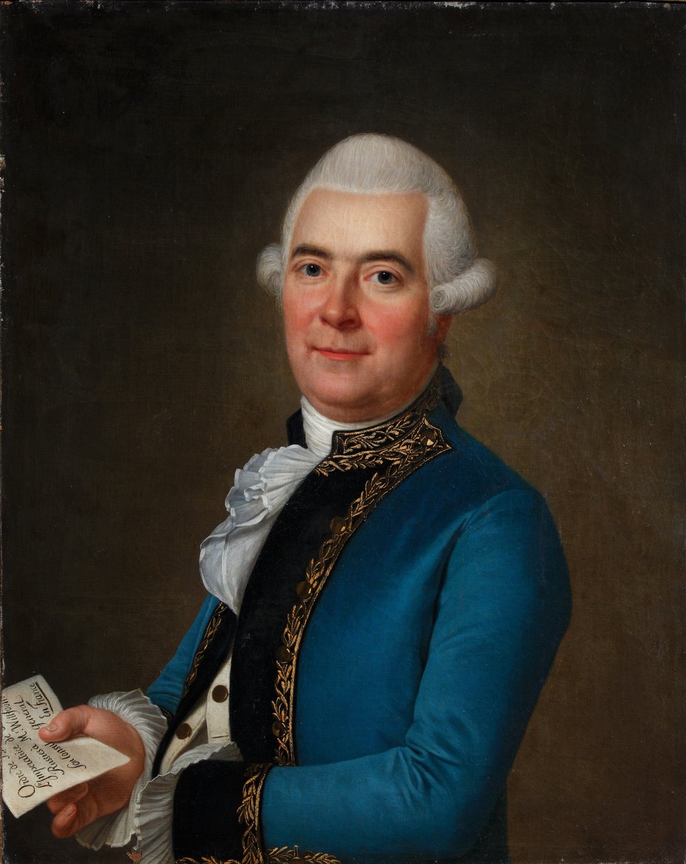 Portrett av Arvid Wittfooth, 1789 av Adolf Ulrich Wertmuller