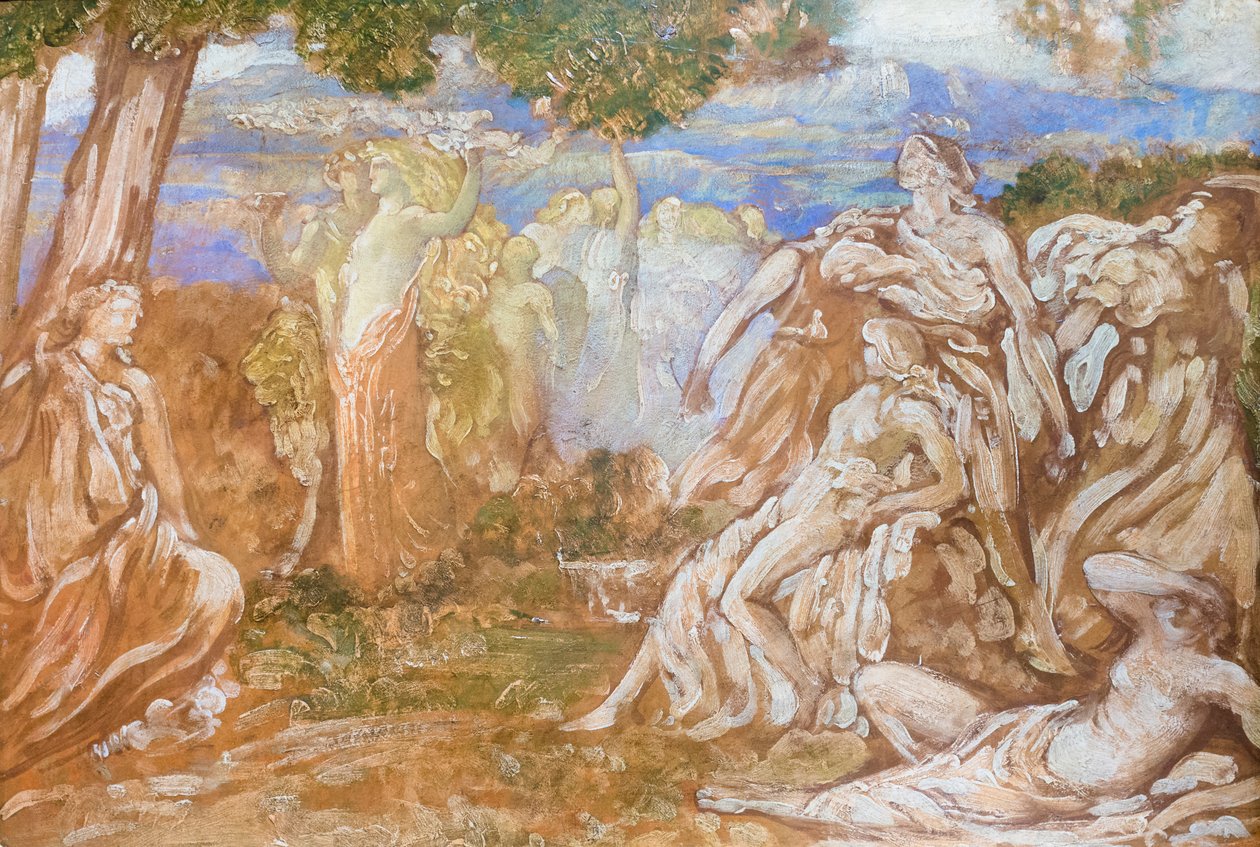 Venus og Adonis av Adolfo de Carolis