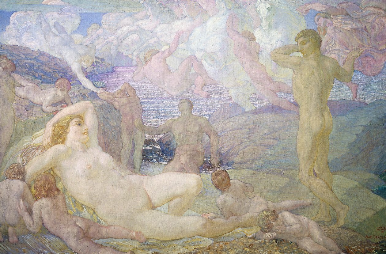 Aurora eller Mater Matuta av Adolfo de Carolis