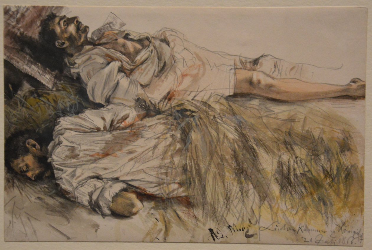 Likkammer på Koninginhof av Adolph Menzel