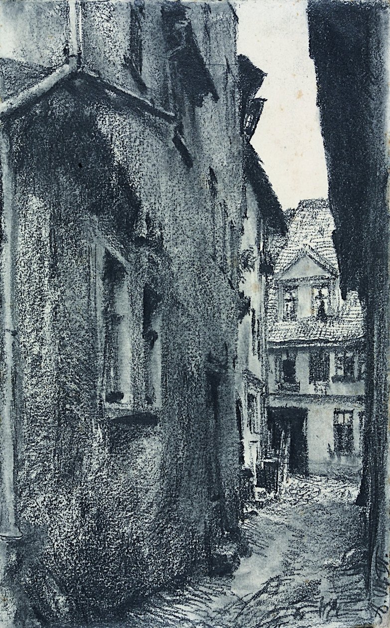 Old Road av Adolph Menzel