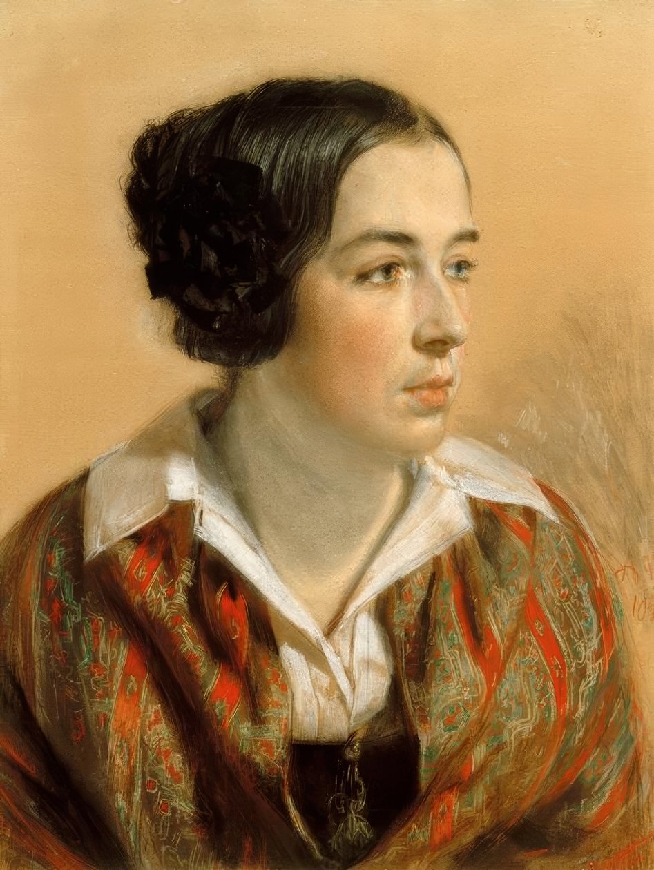A. v. Menzel, Friederike Arnold av Adolph Menzel