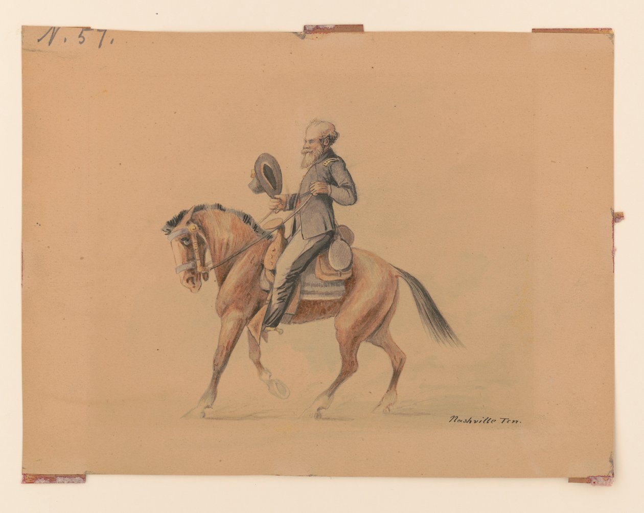 Major Edward Mueller, Nashville, Tennessee av Adolph Metzner