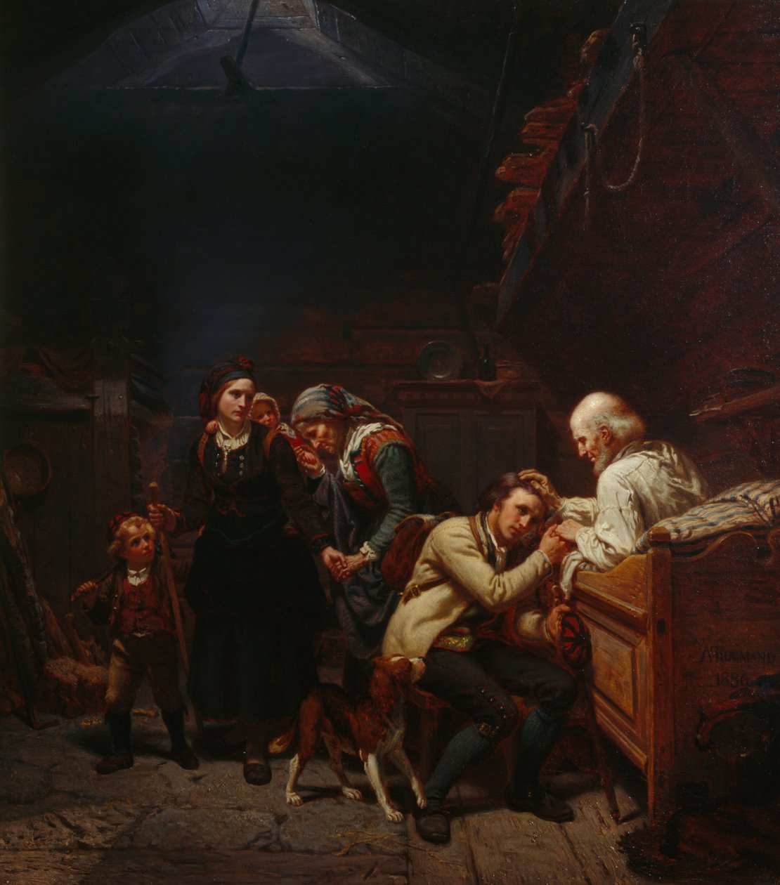Utvandrere av Adolph Tidemand