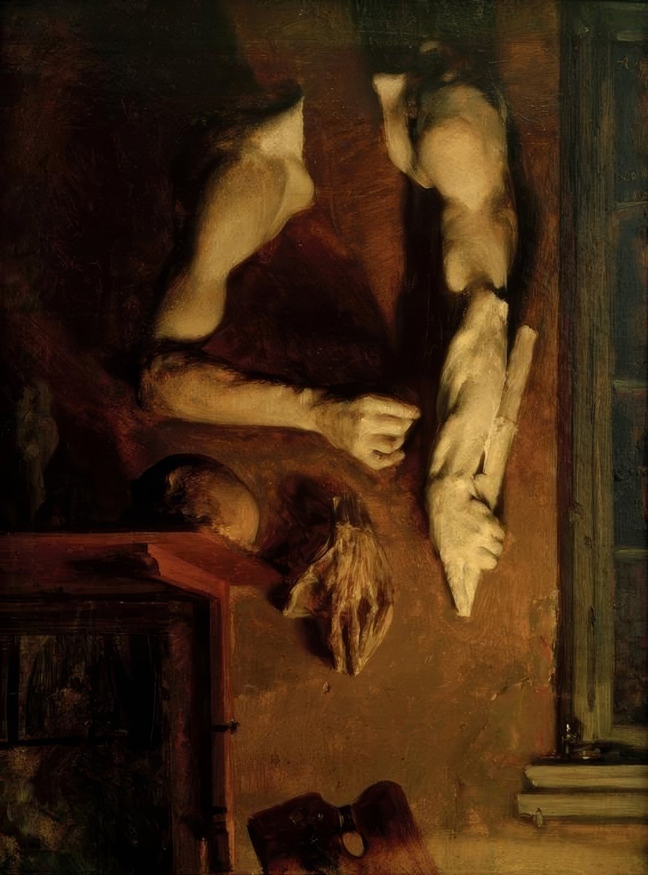 Studiovegg av Adolph Menzel