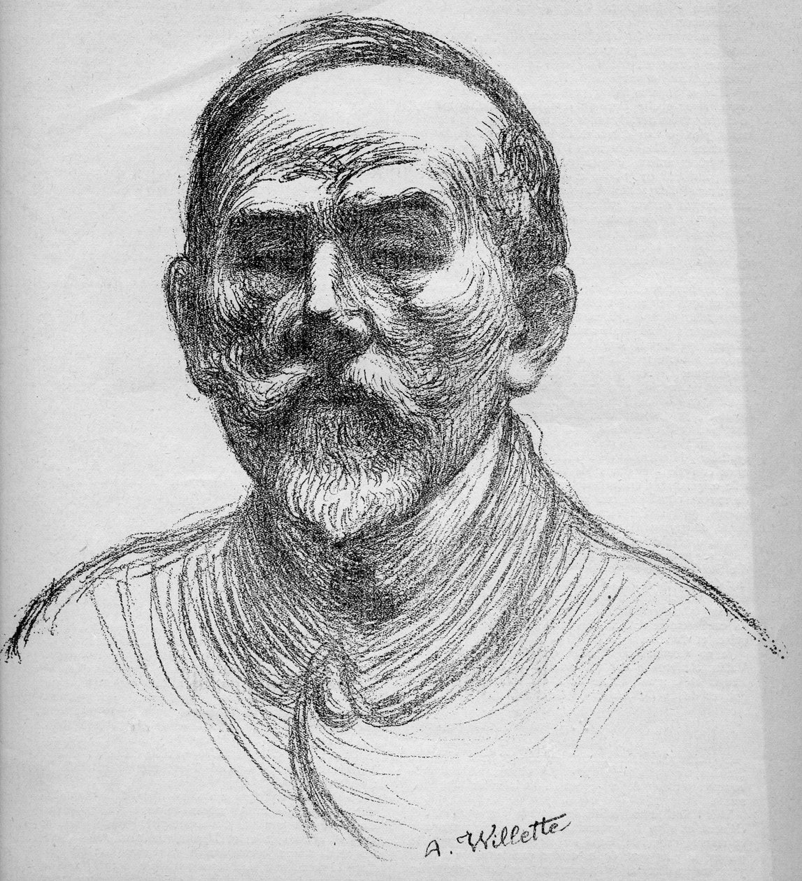 Théophile Alexandre Steinlen av Adolphe Leon Willette