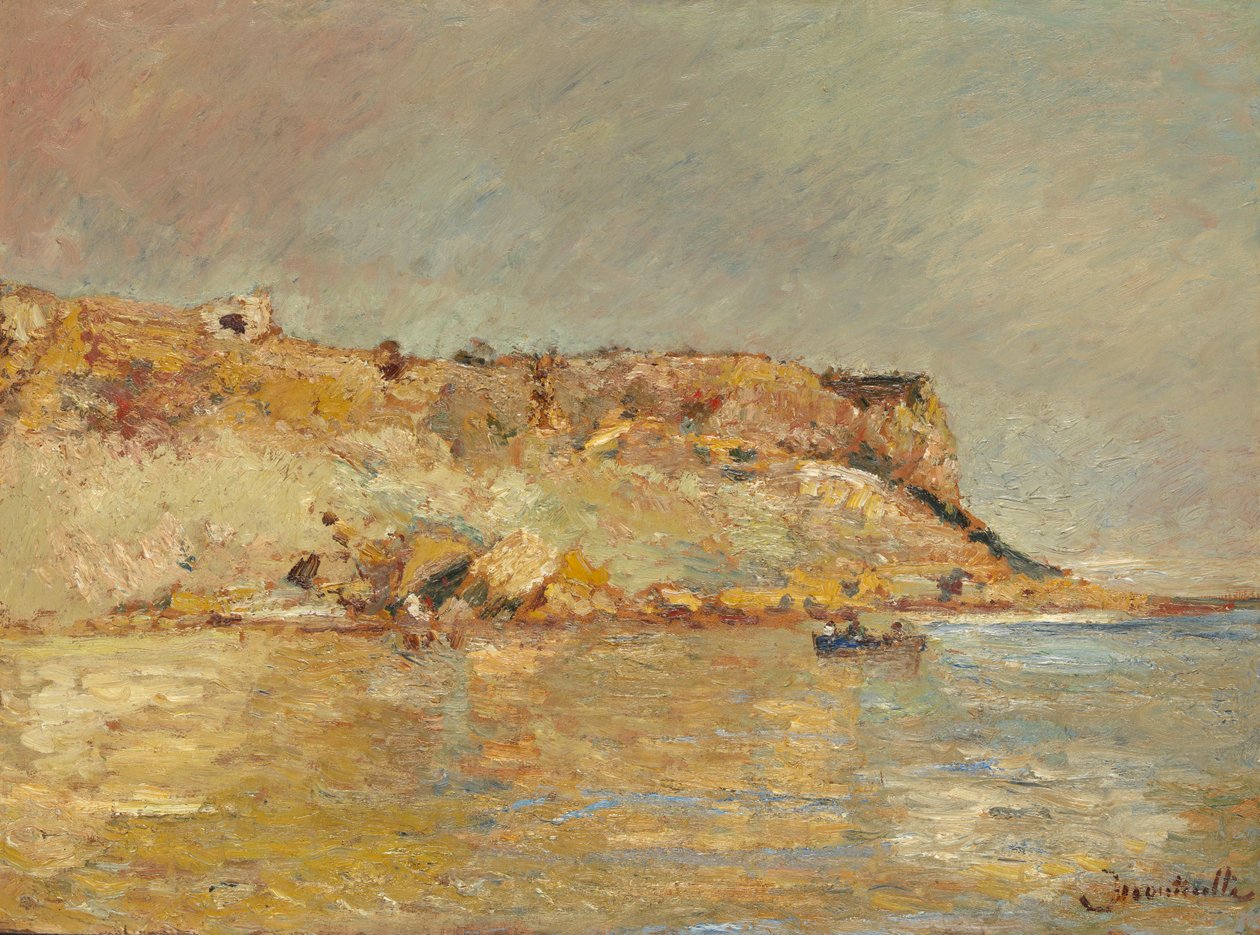 Kystfjell av Adolphe Joseph Thomas Monticelli