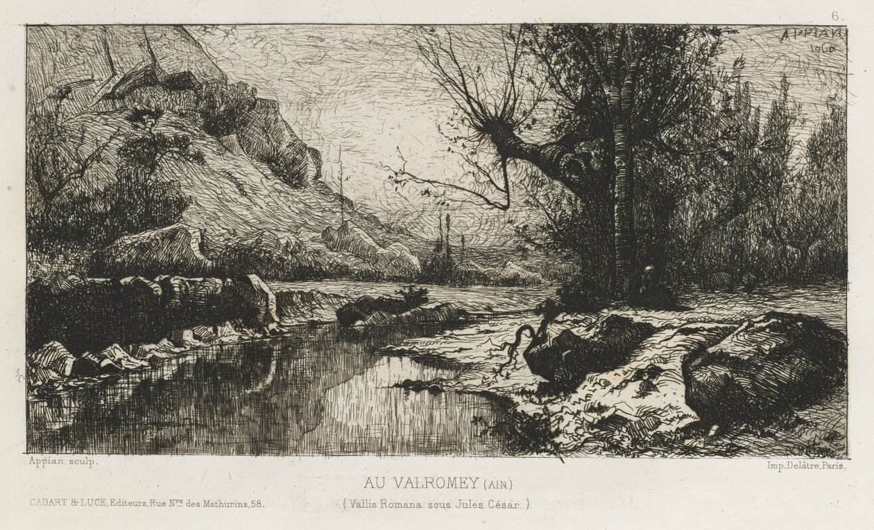 På Valromay (Ain) av Adolphe Appian