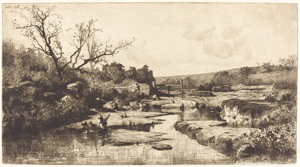 Landskap av Adolphe Appian
