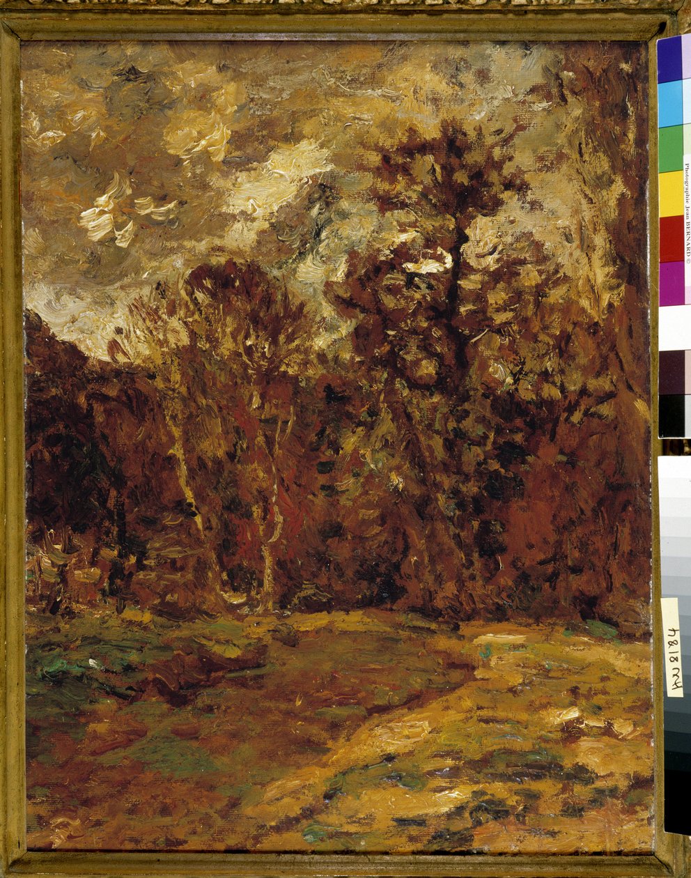 Høstlandskap av Adolphe Joseph Thomas Monticelli