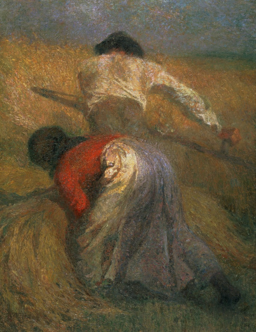 Høsting av Adolphe Joseph Thomas Monticelli
