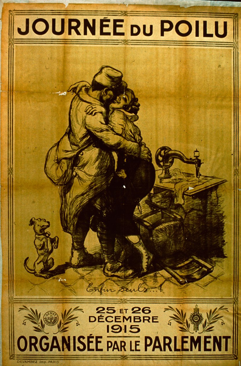 "Hårete dag" av Adolphe Leon Willette
