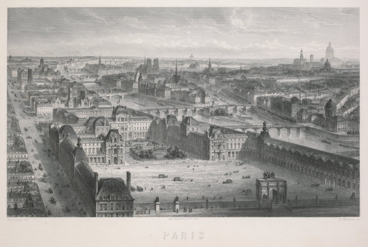 Paris av Adolphe Rouargue