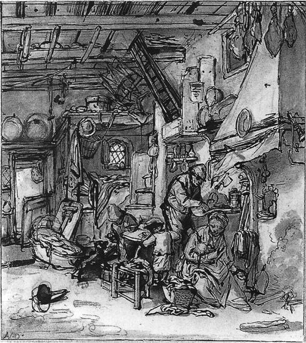 Familien av Adriaen Jansz. van Ostade