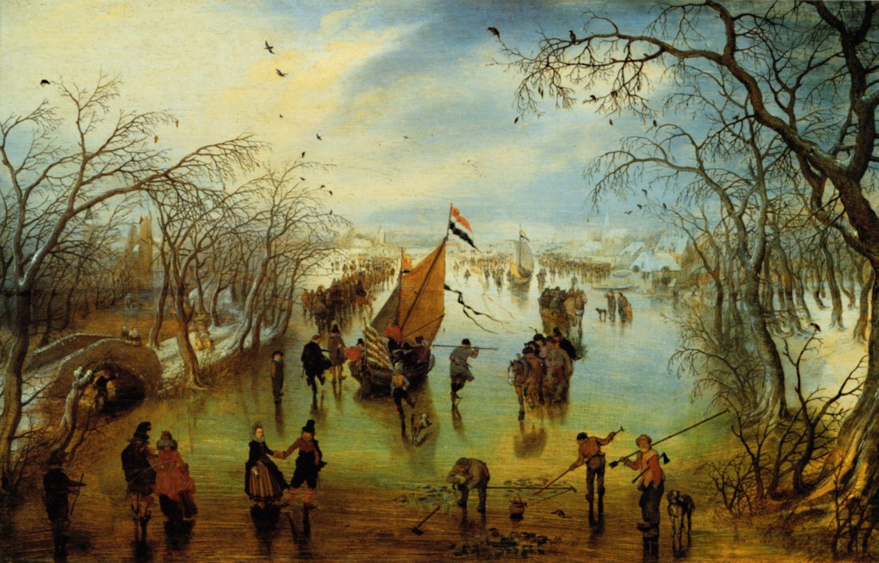 Vinteren av Adriaen van de Venne