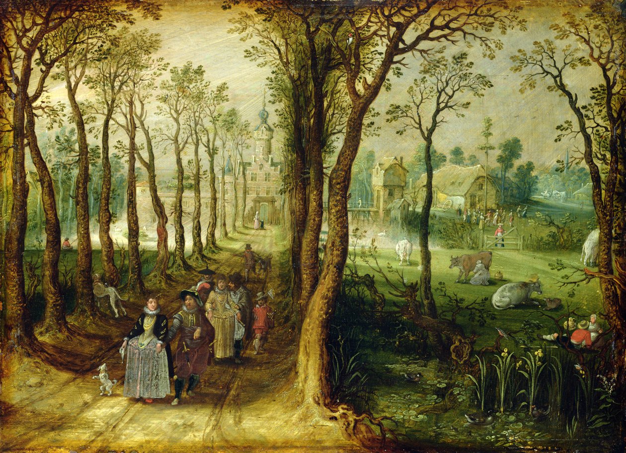 Slottet i myra av Adriaen van de Venne