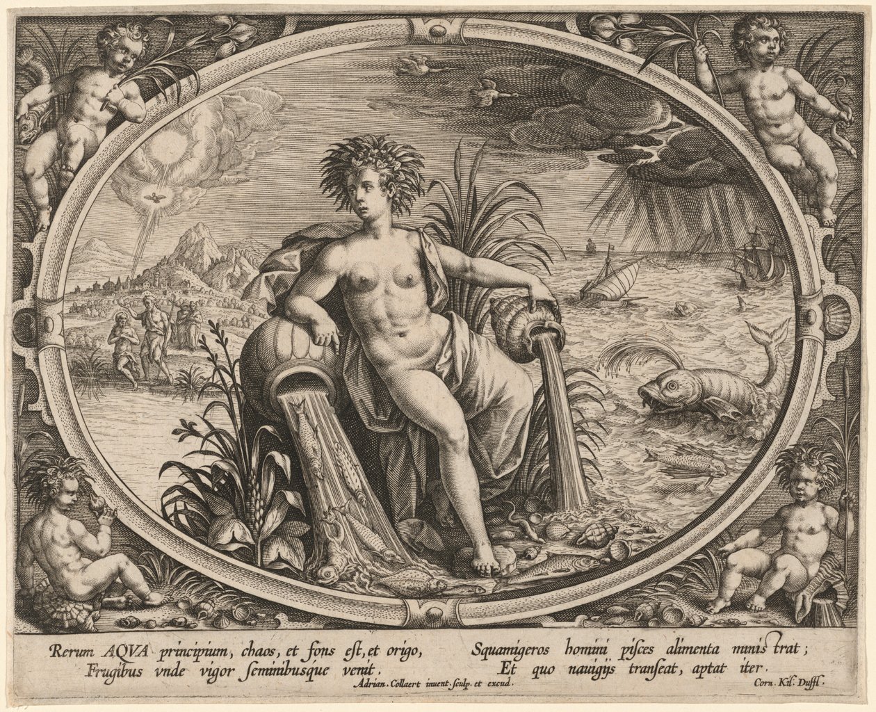 Aqua (vann) av Adriaen Collaert