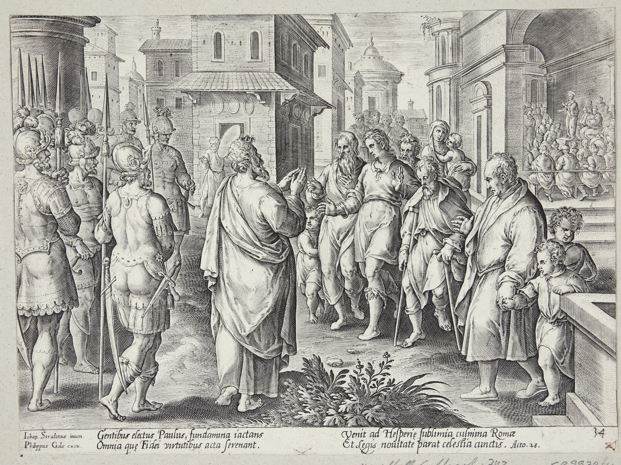 Apostlenes gjerninger av Adriaen Collaert