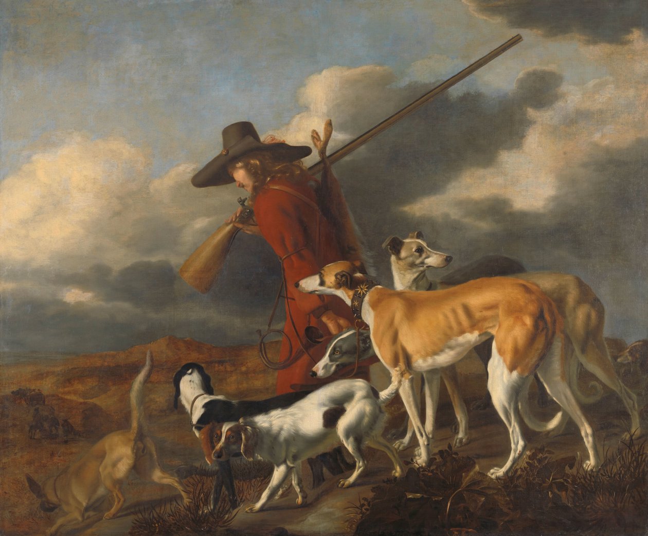 Jegeren av Adriaen Cornelisz Beeldemaker