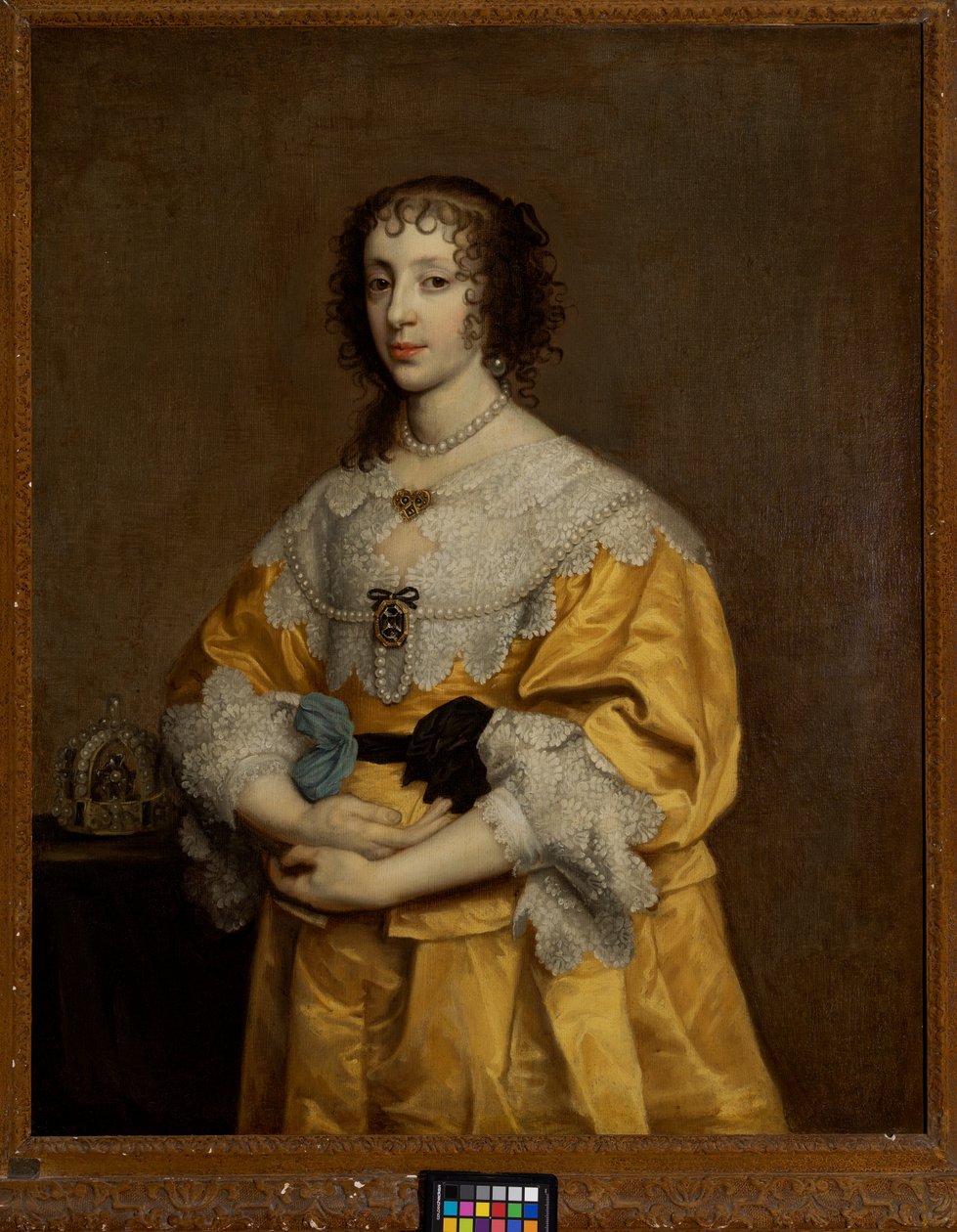 Henrietta Maria, dronning av Charles I (1609-1680) av Adriaen Hanneman