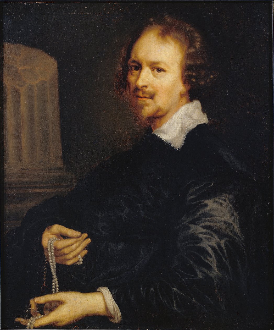 Portrett av en mann av Adriaen Hanneman