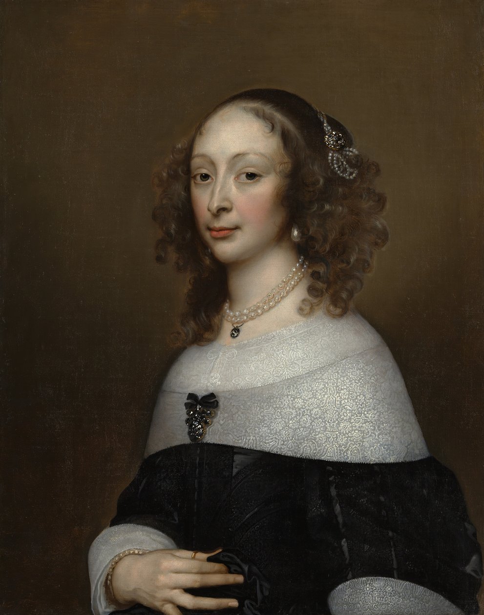 Portrett av en kvinne, ca. 1653. av Adriaen Hanneman