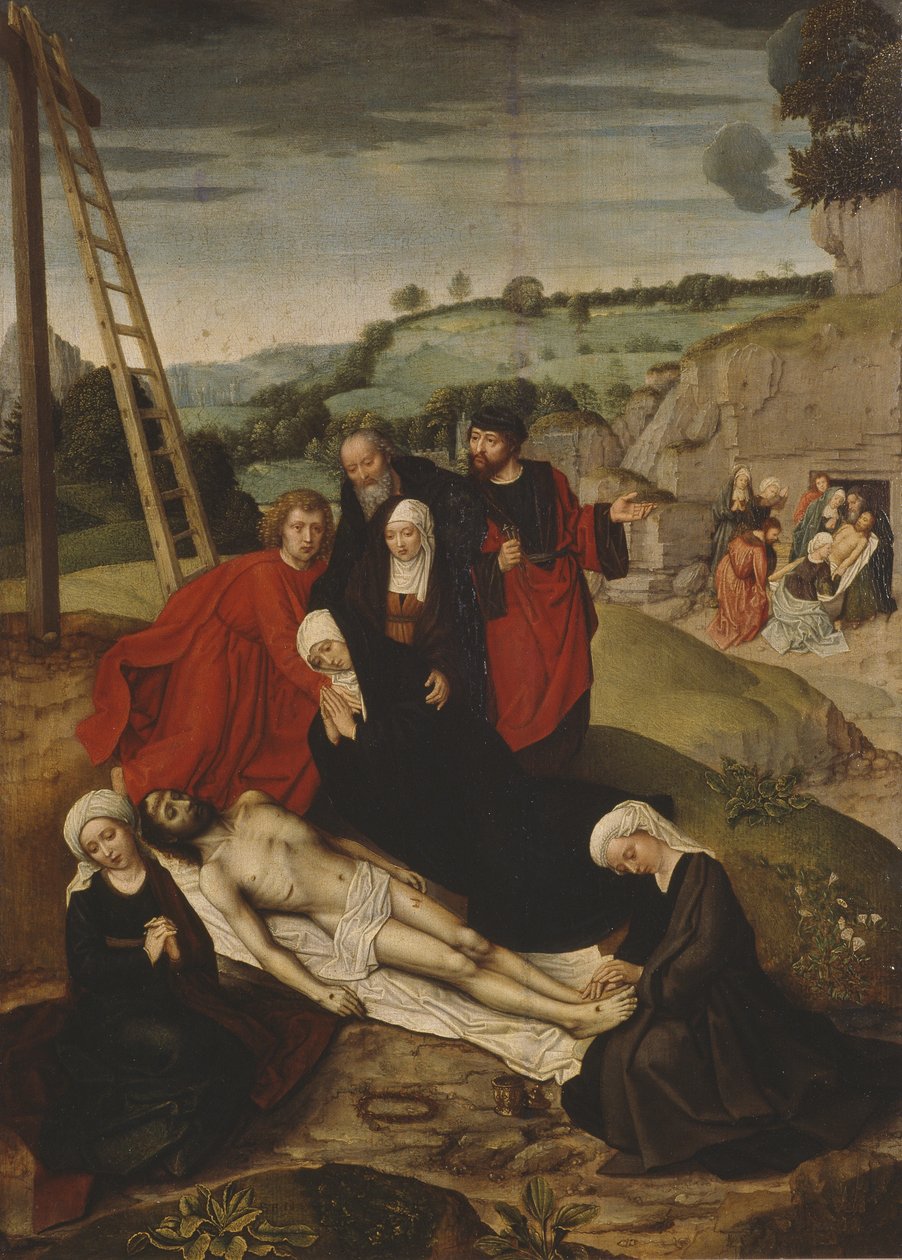Klagesangen over Kristus av Adriaen Isenbrandt or Isenbrant