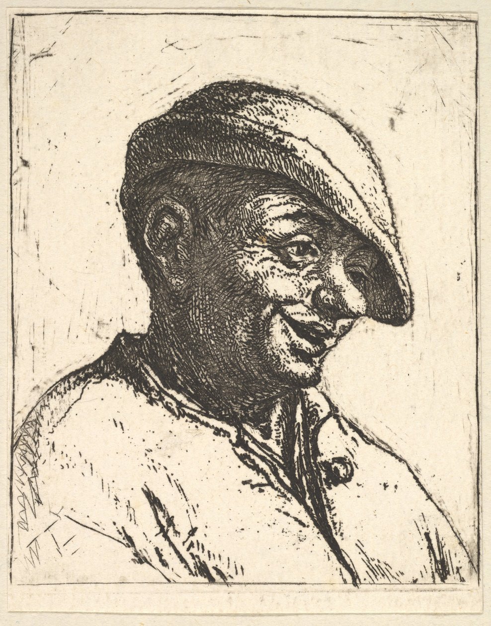 Leende bonde, 1610-85. av Adriaen Jansz. van Ostade