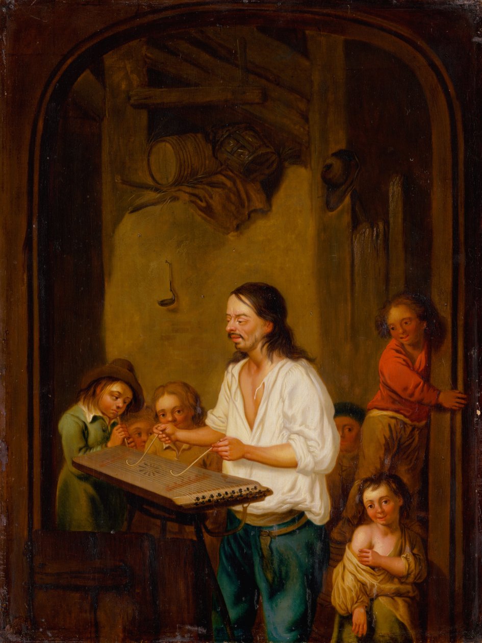 The Cimbalom Player, 1675. av Adriaen Jansz. van Ostade
