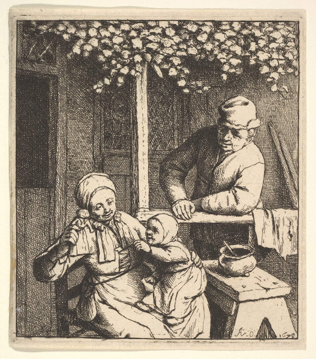 Dukken, 1610-85. av Adriaen Jansz. van Ostade