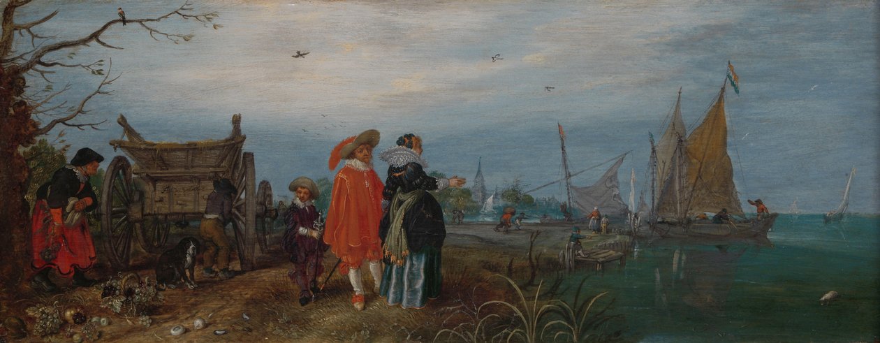 Høst (samtale) av Adriaen Pietersz van de Venne