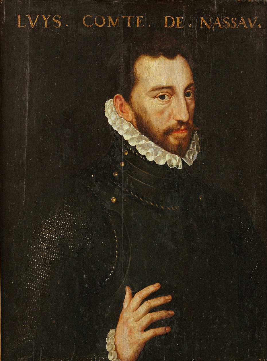 Louis, grev av Nassau av Adriaen Thomasz. Key