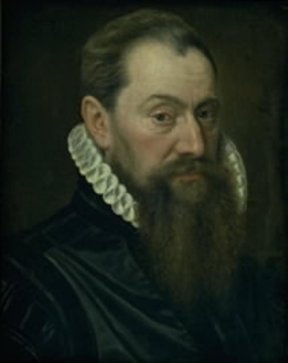 Portrett av en mann av Adriaen Thomasz. Key