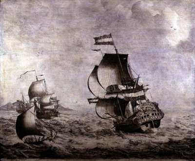 Krigsskipet Overijssel av Adriaen van Salm