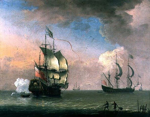 Morgenpistolen av Adriaen van (attr. to) Diest
