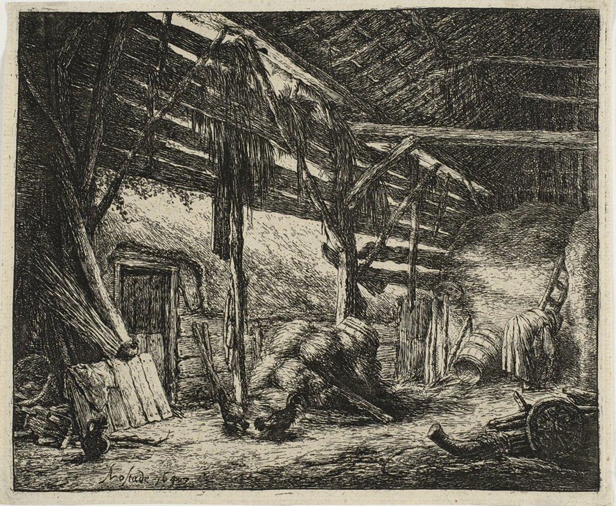 Låven av Adriaen van Ostade