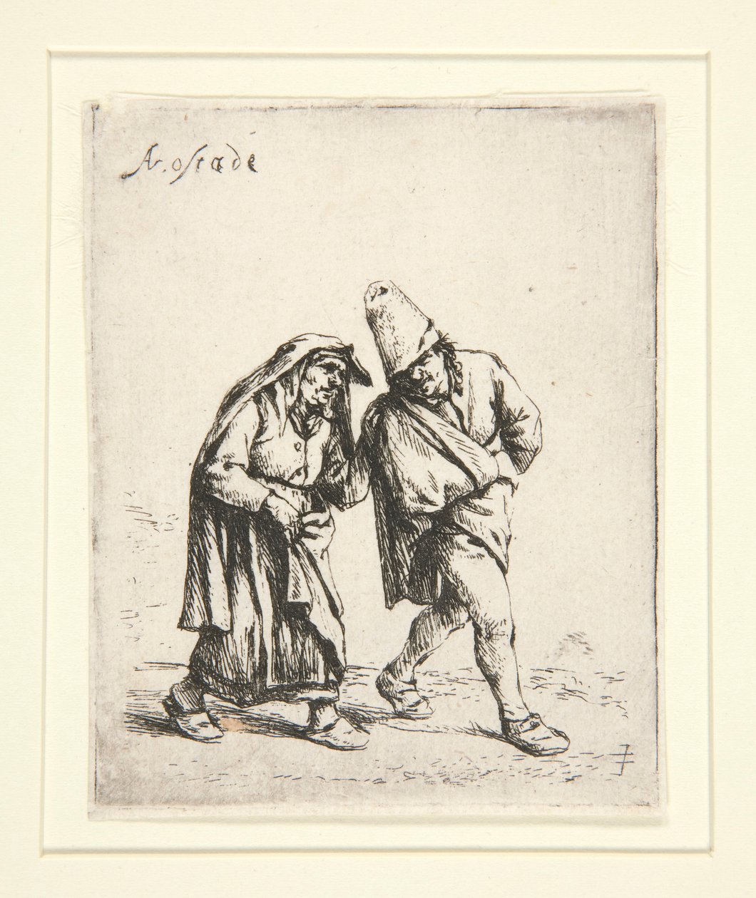 Paret går av Adriaen van Ostade