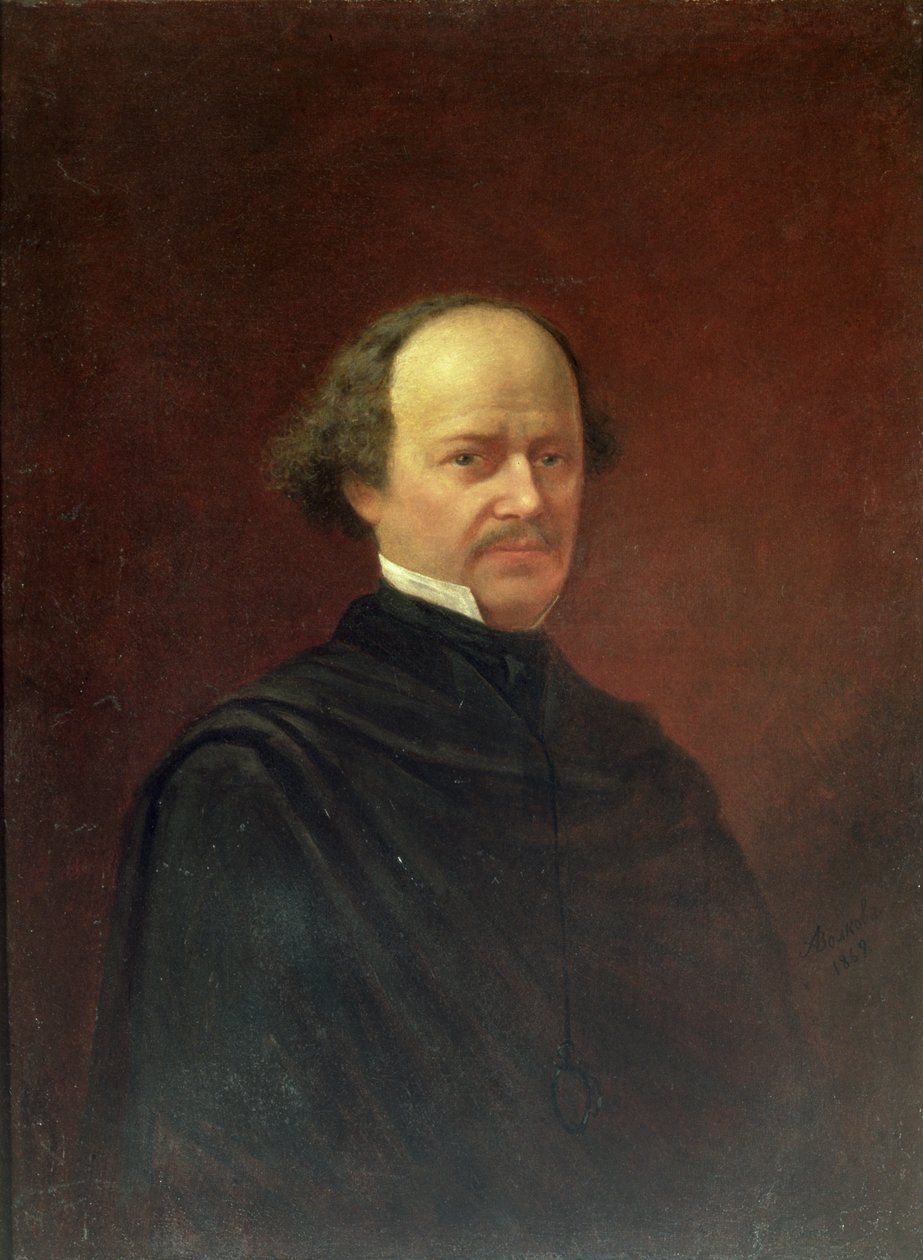 Portrett av Alexander Dargomyzhski, 1869 av Adrian Markovich Volkov