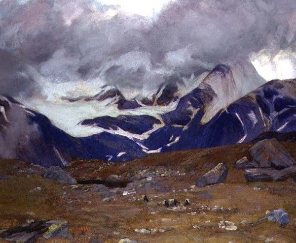 Hvor Chavez fløy, Simplon-passet av Adrian Scott Stokes